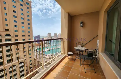 Apartment - 1 Bedroom - 2 Bathrooms for sale in East Porto Drive - Porto Arabia - The Pearl Island - Doha
