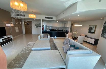 Apartment - 2 Bedrooms - 3 Bathrooms for rent in Lusail Residence - Marina District - Lusail
