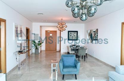 Apartment - 2 Bedrooms - 3 Bathrooms for rent in Zig Zag Tower A - Zig Zag Towers - West Bay - Doha Apartment - 2 Bedrooms - 3 Bathrooms for rent in Zig Zag Tower A - Zig Zag Towers - West Bay - Doha