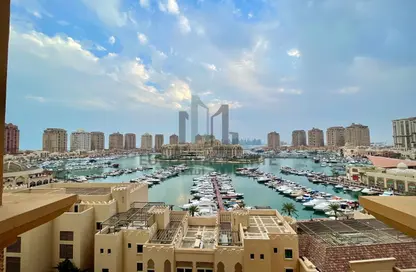 شقة - 1 حمام للايجار في طريق بورتو الشرقي - بورتو أرابيا - جزيرة اللؤلؤة - الدوحة