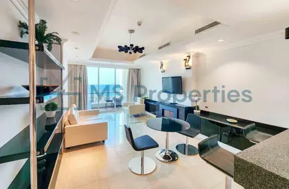 Penthouse - 2 Bedrooms - 2 Bathrooms for rent in East Porto Drive - Porto Arabia - The Pearl Island - Doha