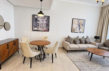 Apartment - 1 - 2 for rent in Lusail Marina Heights - Marina District - Lusail