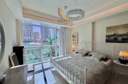 Apartment - 1 Bedroom - 2 Bathrooms for rent in Crystal Residence - Gewan Island - The Pearl Island - Doha