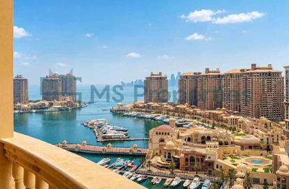 Apartment - 2 Bedrooms - 3 Bathrooms for rent in East Porto Drive - Porto Arabia - The Pearl Island - Doha Apartment - 2 Bedrooms - 3 Bathrooms for rent in East Porto Drive - Porto Arabia - The Pearl Island - Doha