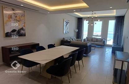 Apartment - 2 - 3 for rent in Lusail Marina Heights - Marina District - Lusail
