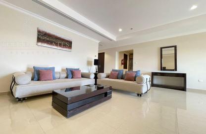 Apartment - 2 Bedrooms - 3 Bathrooms for rent in East Porto Drive - Porto Arabia - The Pearl Island - Doha