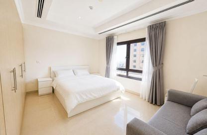 Apartment - 1 Bedroom - 2 Bathrooms for rent in West Porto Drive - Porto Arabia - The Pearl Island - Doha
