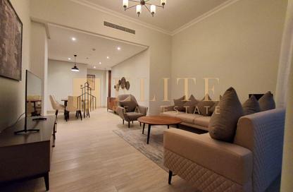 Apartment - 2 - 3 for rent in Lusail Marina Heights - Marina District - Lusail