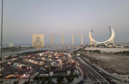Apartment - 2 - 3 for rent in Lusail Marina Heights - Marina District - Lusail