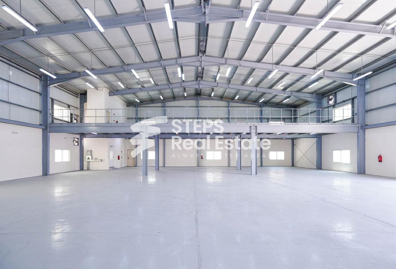 Spacious Warehouse for Rent in Industrial Area
