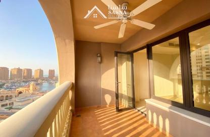 Apartment - 1 - 2 for rent in Porto Arabia Townhouses - Porto Arabia - The Pearl Island - Doha