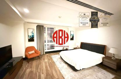 Apartment - Studio - 1 Bathroom for rent in Viva East - Viva Bahriyah - The Pearl Island - Doha