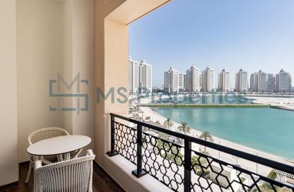 Apartment - 1 Bedroom - 2 Bathrooms for rent in Viva East - Viva Bahriyah - The Pearl Island - Doha