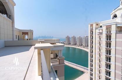 Duplex - 3 Bedrooms - 4 Bathrooms for rent in Viva West - Viva Bahriyah - The Pearl Island - Doha