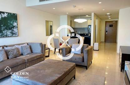 Apartment - 1 Bedroom - 2 Bathrooms for rent in Burj DAMAC Marina - Marina District - Lusail