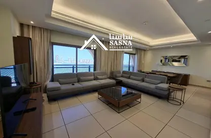 شقة - 3 غرف نوم - 4 حمامات للايجار في الخليج الجنوبي - الخليج الغربي - الدوحة