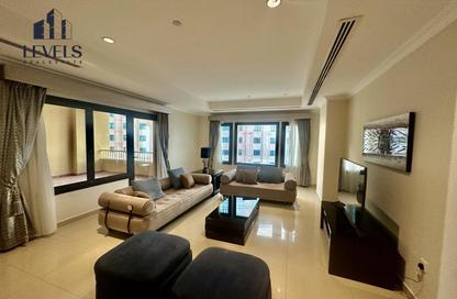 Apartment - 1 Bedroom - 2 Bathrooms for rent in West Porto Drive - Porto Arabia - The Pearl Island - Doha