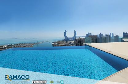Apartment - 1 Bedroom - 1 Bathroom for rent in FJ9 Residential Tower - Marina District - Lusail Apartment - 1 Bedroom - 1 Bathroom for rent in FJ9 Residential Tower - Marina District - Lusail
