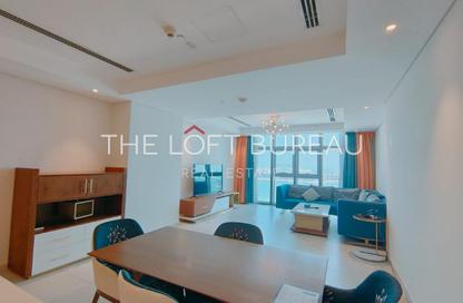 Hotel Apartments - 2 Bedrooms - 3 Bathrooms for rent in Waterfront North Villas - Waterfront Residential - The Waterfront - Lusail