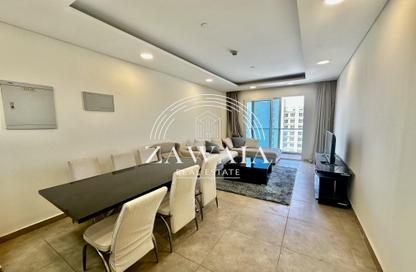 Apartment - 2 Bedrooms - 3 Bathrooms for rent in Rivan Building - Al Erkyah City - Lusail