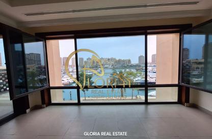 Apartment - 1 Bedroom - 2 Bathrooms for rent in East Porto Drive - Porto Arabia - The Pearl Island - Doha