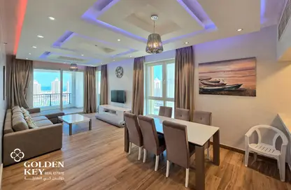Apartment - 2 Bedrooms - 3 Bathrooms for rent in Viva East - Viva Bahriyah - The Pearl Island - Doha Apartment - 2 Bedrooms - 3 Bathrooms for rent in Viva East - Viva Bahriyah - The Pearl Island - Doha