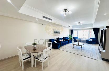Apartment - 2 Bedrooms - 3 Bathrooms for rent in West Porto Drive - Porto Arabia - The Pearl Island - Doha