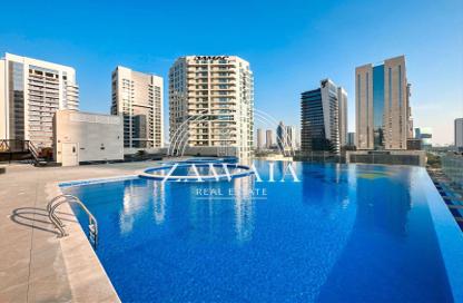 Apartment - 1 Bedroom - 2 Bathrooms for rent in Lusail Marina Heights - Marina District - Lusail