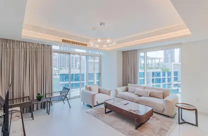 Apartment - 1 Bedroom - 2 Bathrooms for rent in Crystal Residence - Gewan Island - The Pearl Island - Doha