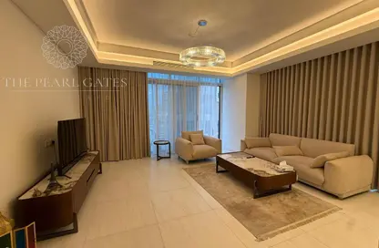 Apartment - 1 Bedroom - 2 Bathrooms for rent in Crystal Residence - Gewan Island - The Pearl Island - Doha