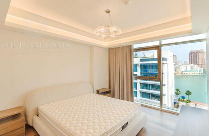 Apartment - 1 Bedroom - 2 Bathrooms for rent in Crystal Residence - Gewan Island - The Pearl Island - Doha