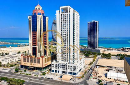 Apartment - 2 Bedrooms - 3 Bathrooms for rent in Lusail Marina Heights - Marina District - Lusail Apartment - 2 Bedrooms - 3 Bathrooms for rent in Lusail Marina Heights - Marina District - Lusail