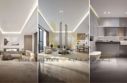 Apartment - 1 Bedroom - 2 Bathrooms for sale in Lusail Marina Heights - Marina District - Lusail