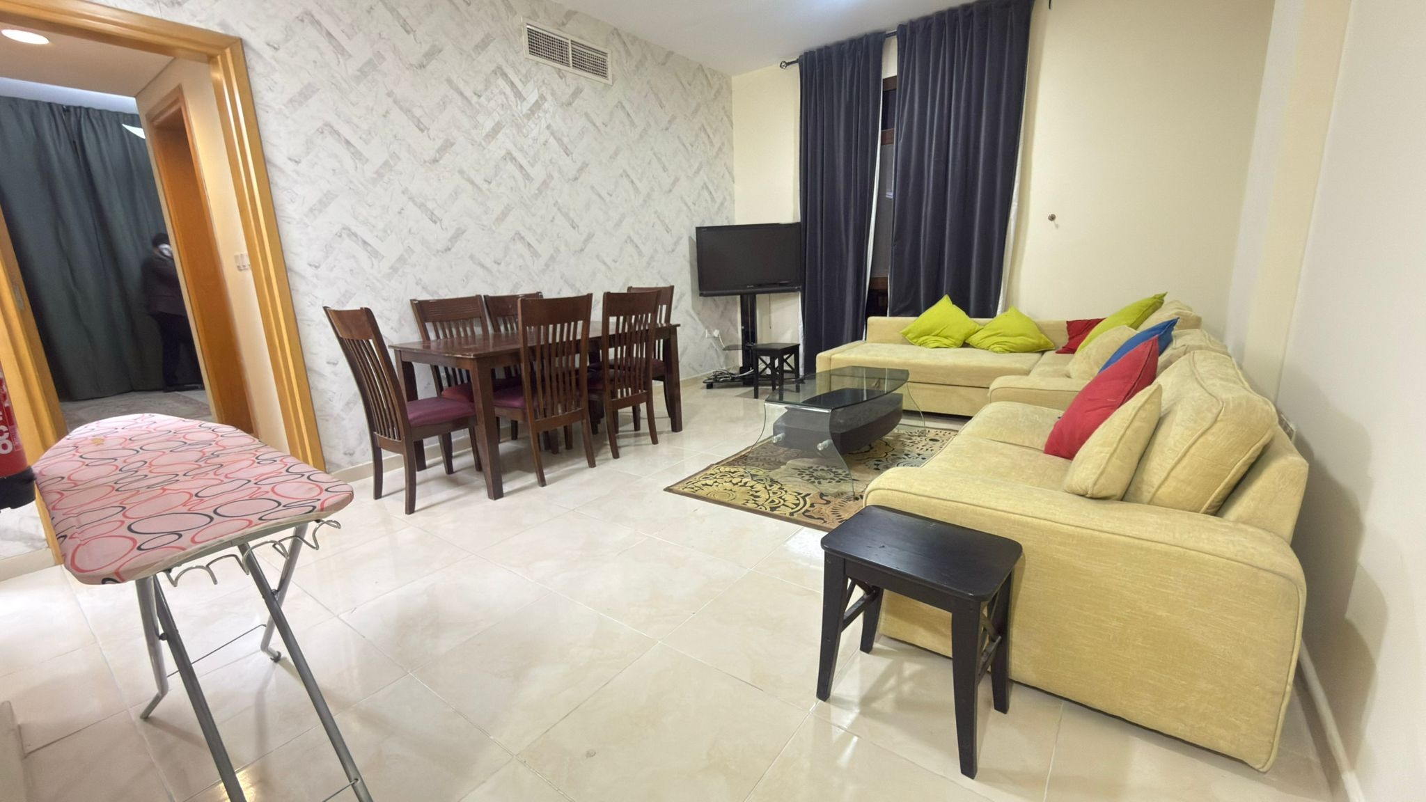 Furnished 1 BR Apartment with big layout 5000 ONLY thumbnail 6