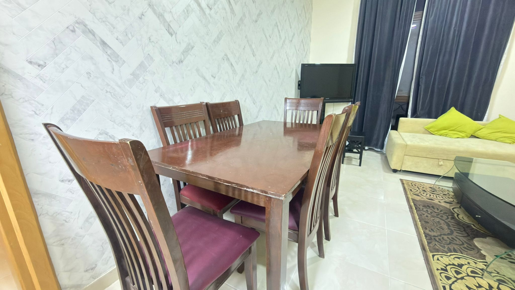 Furnished 1 BR Apartment with big layout 5000 ONLY thumbnail 10