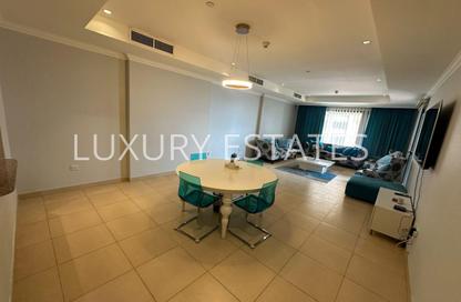 Apartment - 1 Bedroom - 2 Bathrooms for rent in East Porto Drive - Porto Arabia - The Pearl Island - Doha