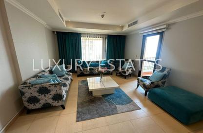 Apartment - 1 Bedroom - 2 Bathrooms for rent in East Porto Drive - Porto Arabia - The Pearl Island - Doha