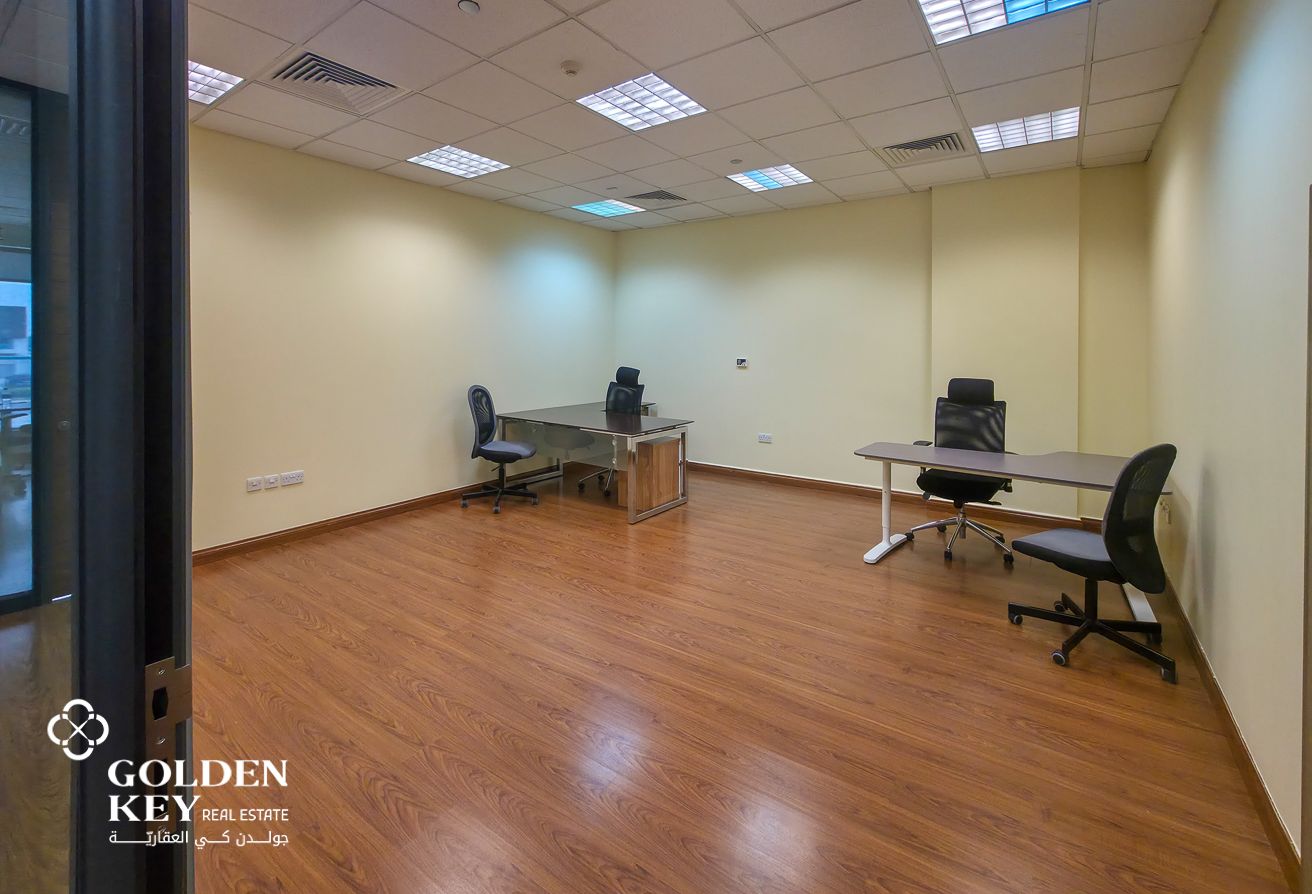 Ready Office Space with Meeting Room in AL Sadd