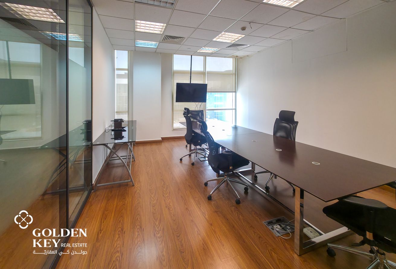Ready Office Space with Meeting Room in AL Sadd