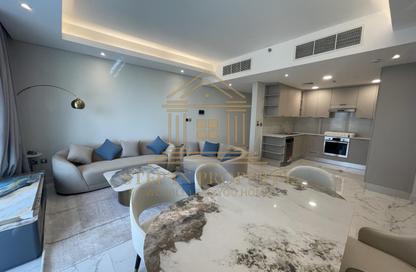 Apartment - 2 - 3 for rent in Lusail Marina Heights - Marina District - Lusail