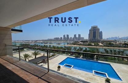 Apartment - 3 - 5 for rent in Lusail Residence - Marina District - Lusail
