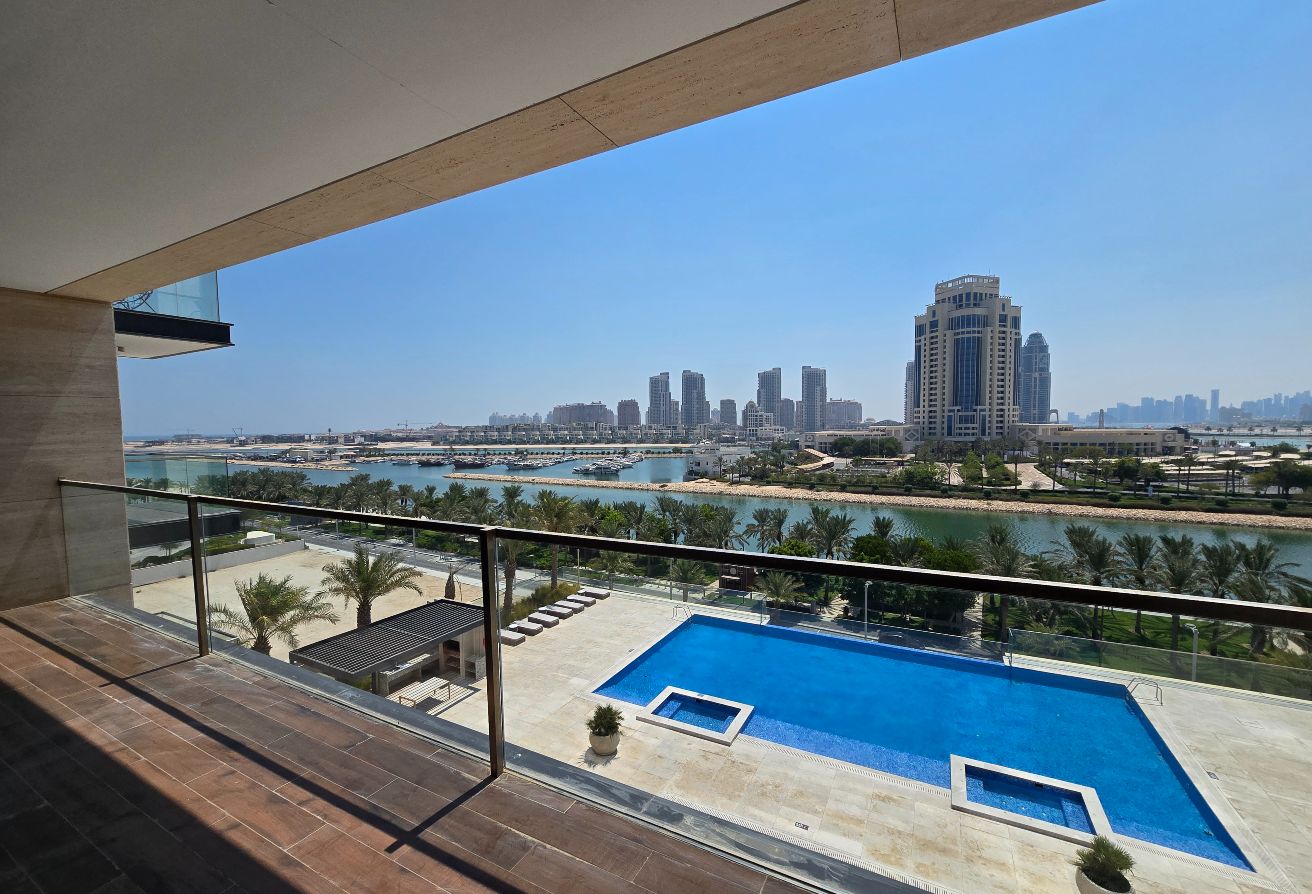 Furnished 3BHK + Maid | Marina View | Lusail