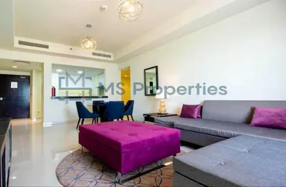 Apartment - 1 Bedroom - 2 Bathrooms for rent in Burj DAMAC Waterfront - Waterfront Residential - The Waterfront - Lusail