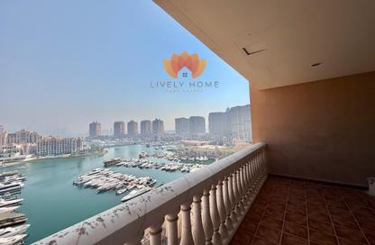 Apartment - 3 Bedrooms - 5 Bathrooms for rent in East Porto Drive - Porto Arabia - The Pearl Island - Doha