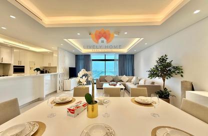Apartment - 2 Bedrooms - 3 Bathrooms for rent in Artan Residence Apartments Fox Hills 150 - Fox Hills - Lusail