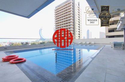 Apartment - 2 Bedrooms - 3 Bathrooms for rent in Lusail Marina Heights - Marina District - Lusail