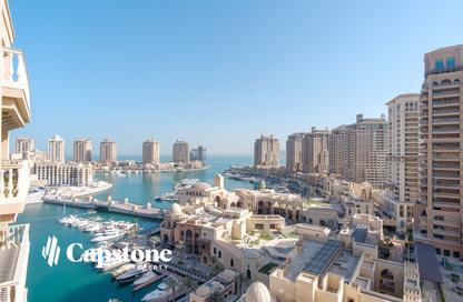 Apartment - 2 Bedrooms - 3 Bathrooms for rent in West Porto Drive - Porto Arabia - The Pearl Island - Doha Apartment - 2 Bedrooms - 3 Bathrooms for rent in West Porto Drive - Porto Arabia - The Pearl Island - Doha