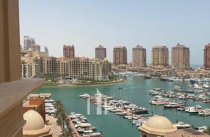 Apartment - 1 Bedroom - 2 Bathrooms for rent in East Porto Drive - Porto Arabia - The Pearl Island - Doha