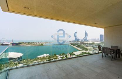 Apartment - 2 - 3 for rent in Marina Residences 195 - Marina District - Lusail