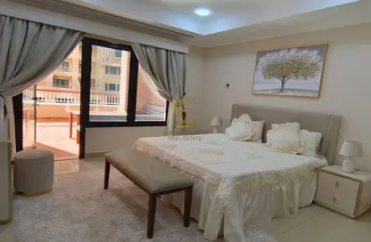 شقة - غرفة نوم - 2 حمامات للايجار في طريق بورتو الشرقي - بورتو أرابيا - جزيرة اللؤلؤة - الدوحة